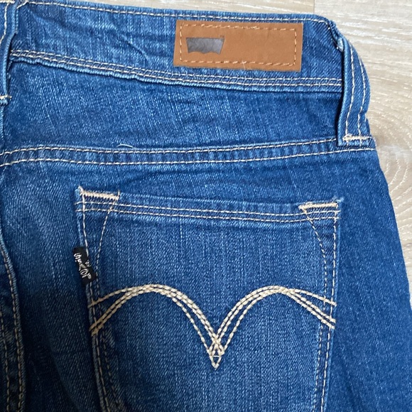 Levi's Women's Demi Curve Low Cut Skinny Jeans Blue Jeans Size 6 - Picture 8 of 8
